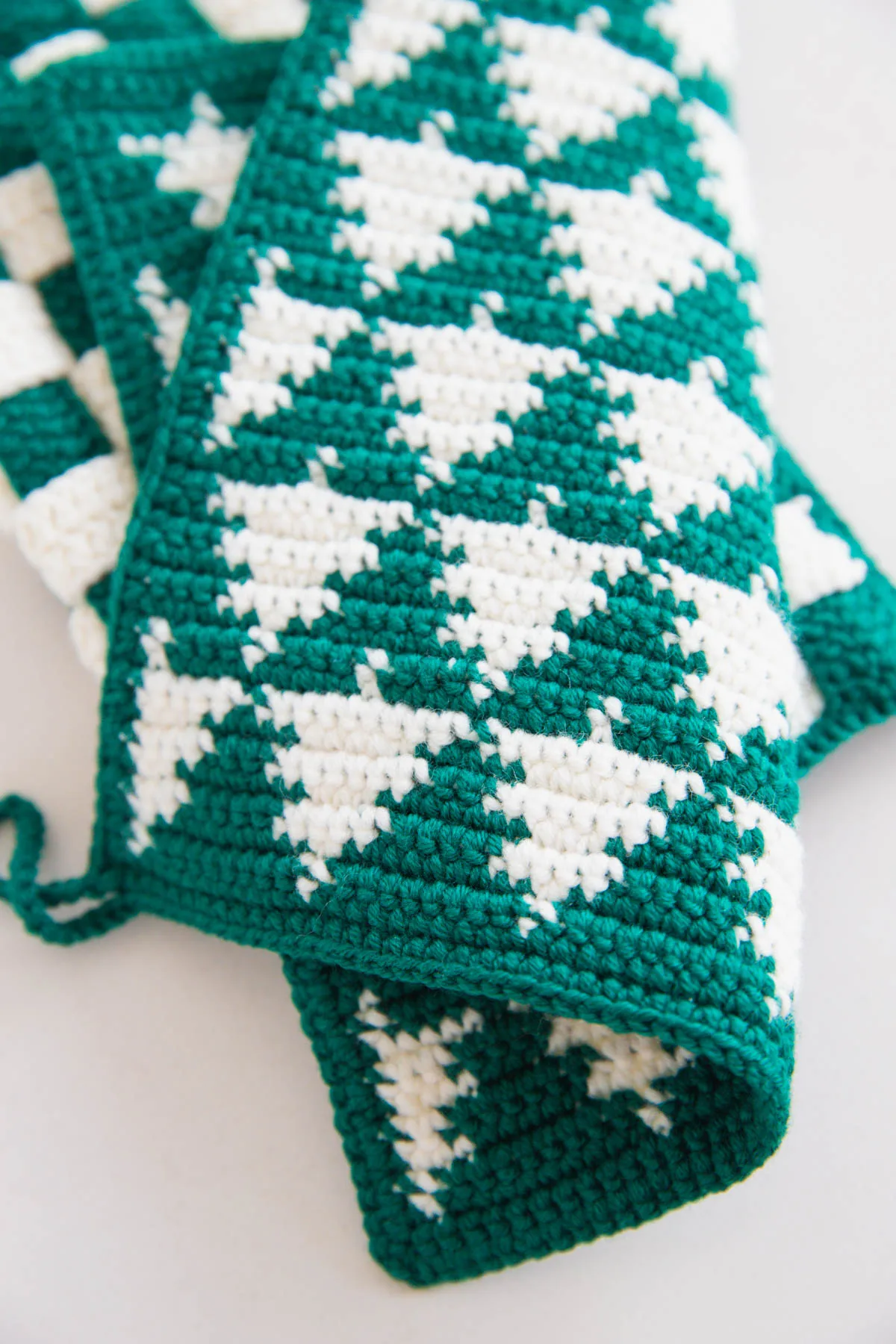 crochet christmas tree dishcloth|hookok