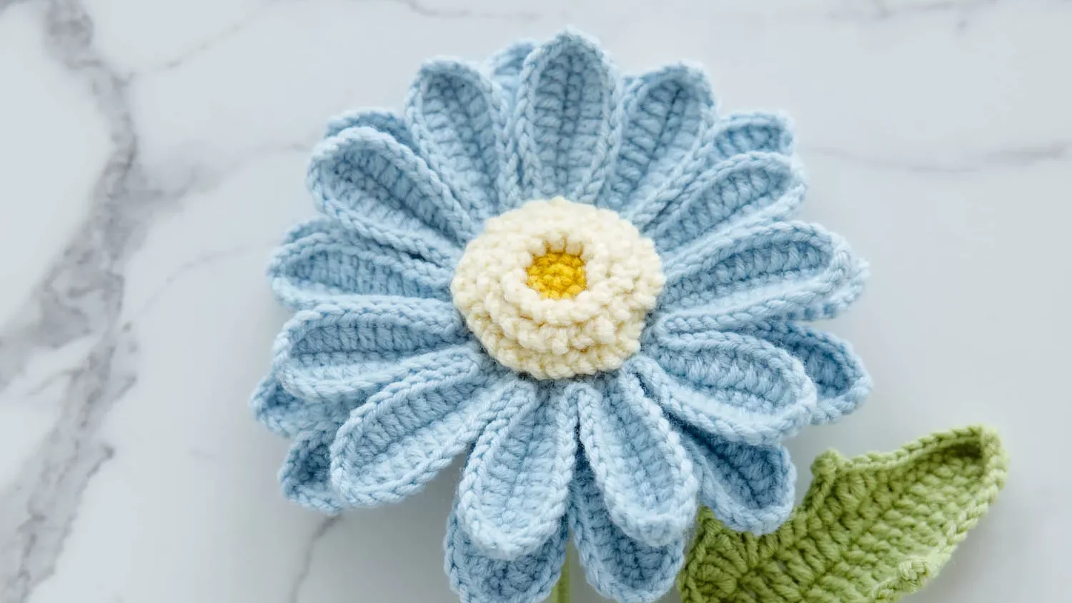 crochet African daisy|hookok