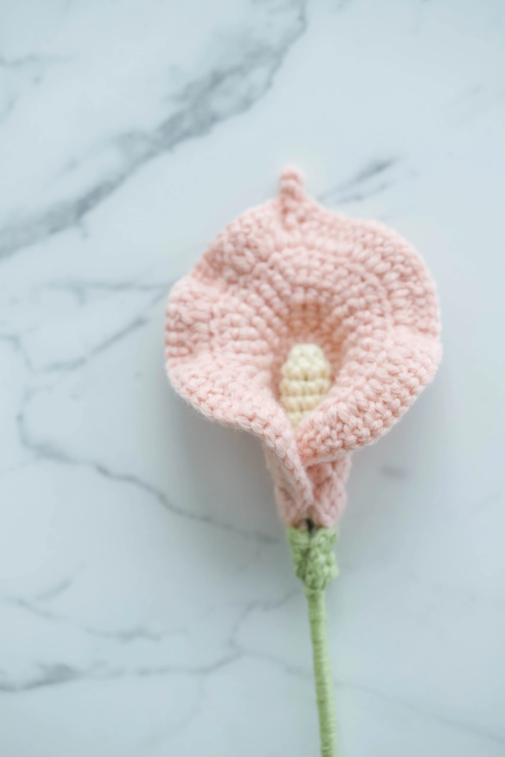 crochet cally lily flower