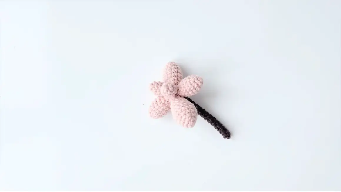 crochet pink succulent pattern|hookok