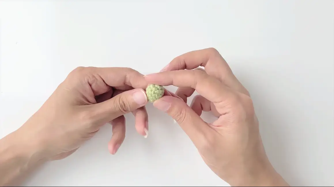 Crochet green succulent|hookok