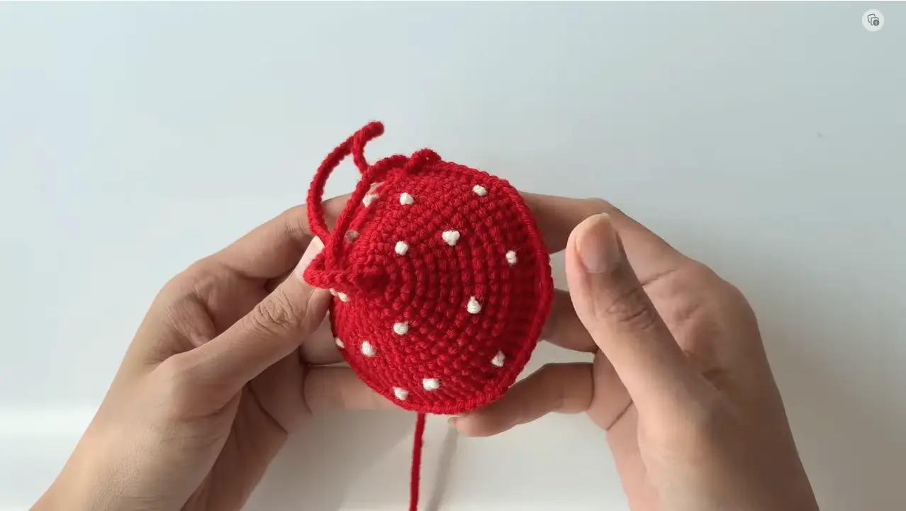 crochet mushroom car hanging pattern|hookok