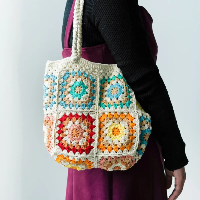 crochet shoulder bag|hookok