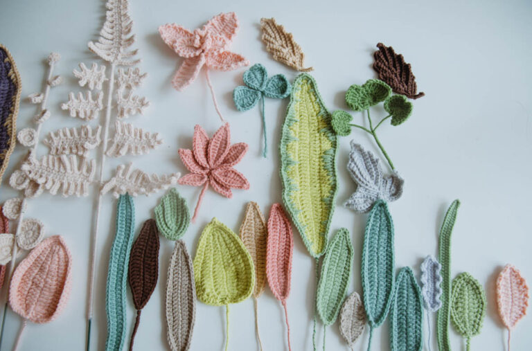 17 Crochet Leaf Patterns – Beautiful Crochet Leaves
