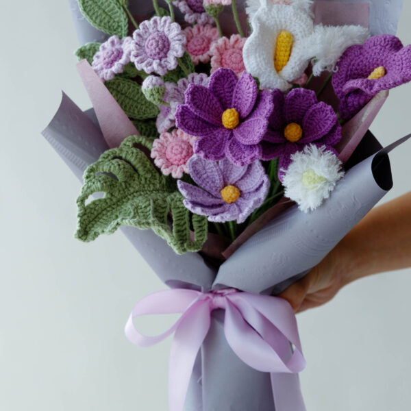 Crochet Flower Bouquet, Finished Bouquet Archives - Page 2 of 2 - Hookok