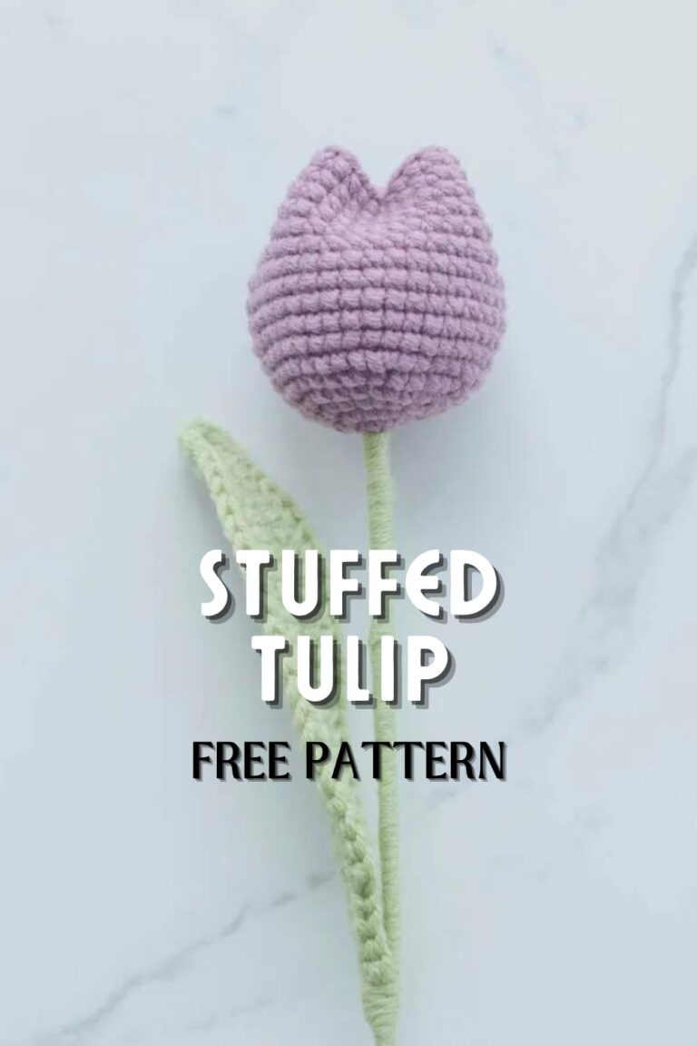 Crochet Tulip – Stuffed Tulip