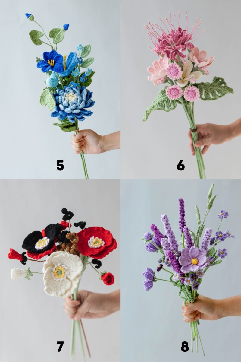crochet surprise bouquet |hookok crochet surprise bouquet |hookok