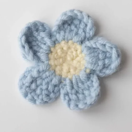 small blue flower|hookok