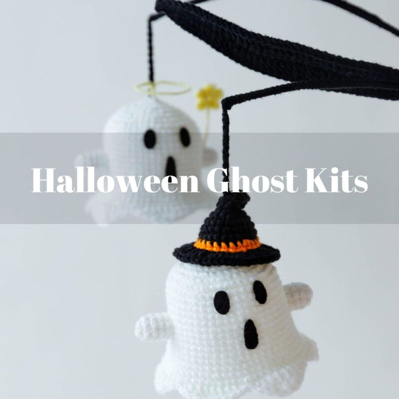 Crochet Halloween Ghost Kits|hookok