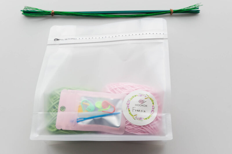 freesia flowerproductkits-12 crochet freesia kits|hookok