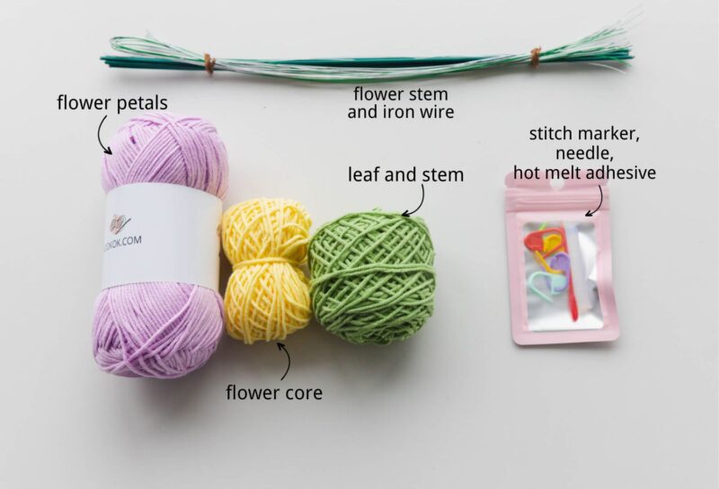 Crochet Gesang Flower Kit|hookok Crochet Gesang Flower Kit|hookok