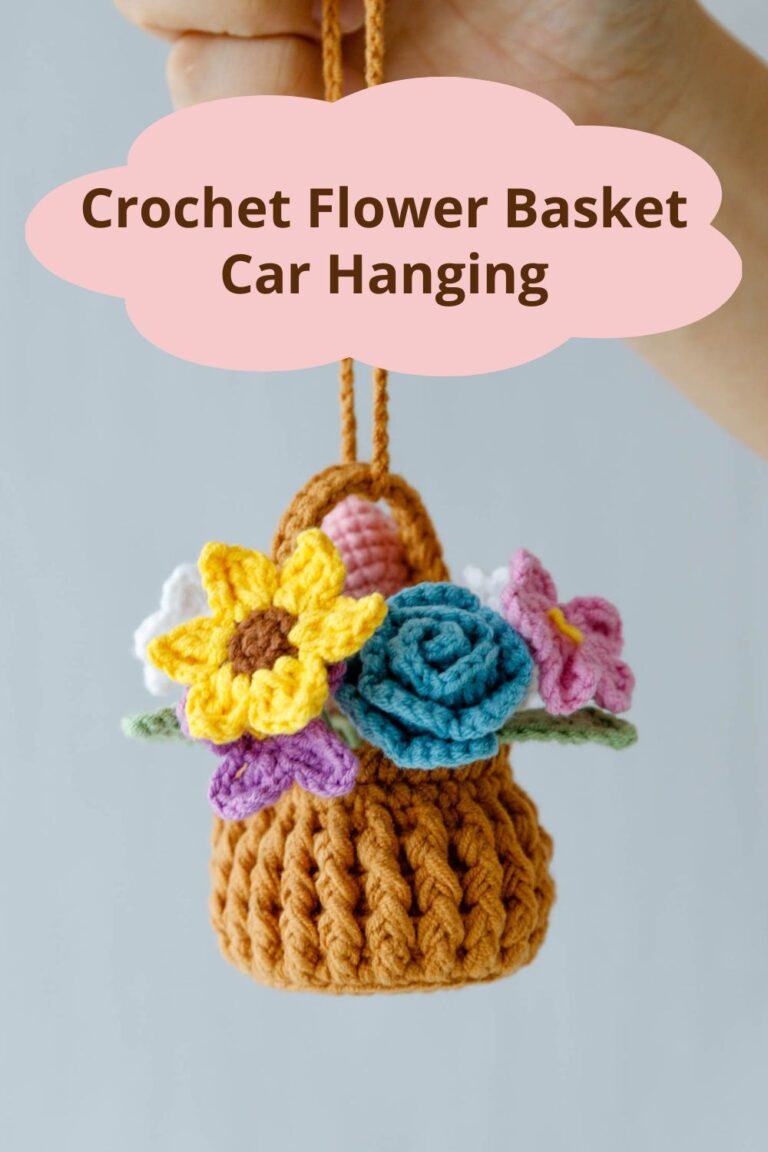 Lily Of The Valley Crochet Car Charm – Creme Cloud