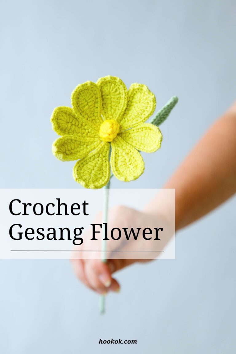 Crochet Gesang Flower Pattern