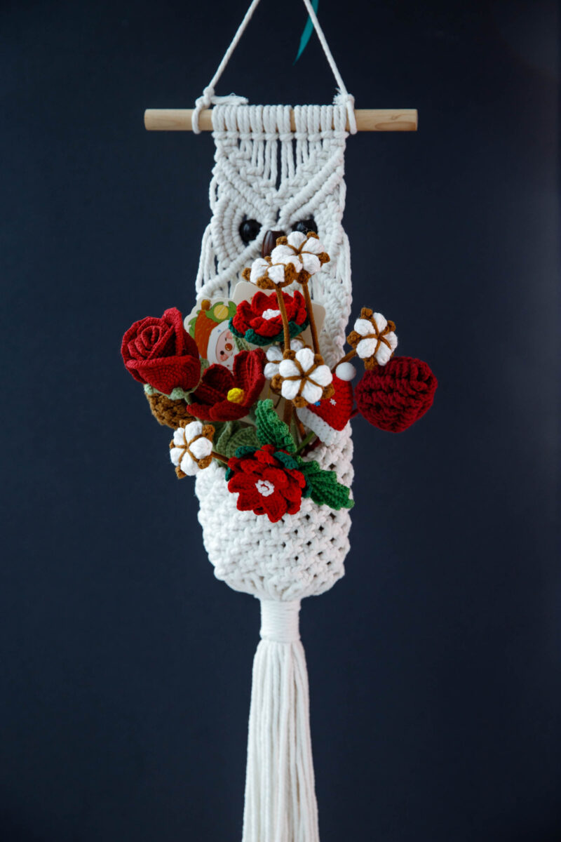 Crochet Bouquet Tapestry|Hookok Crochet Bouquet Tapestry|Hookok