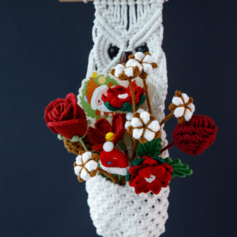 Crochet Bouquet Tapestry|Hookok