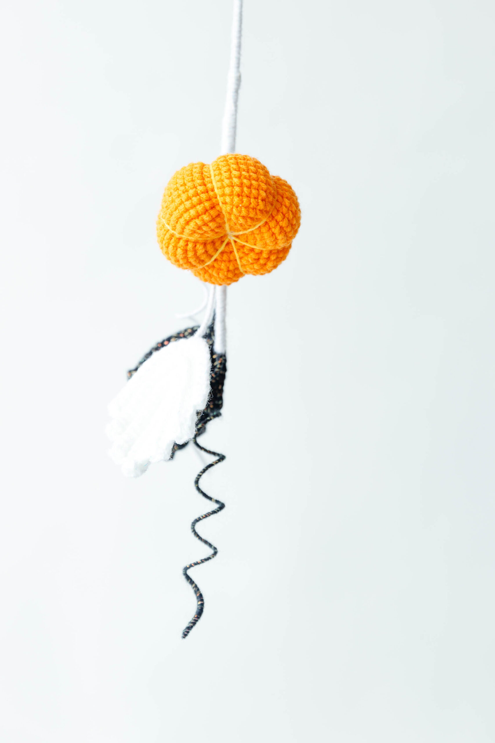 Crochet Halloween Pumpkin Bouquet|hookok