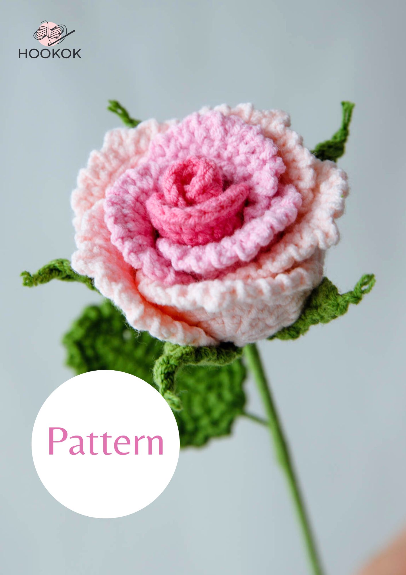 PDF Pattern-Roselle Rose - Hookok