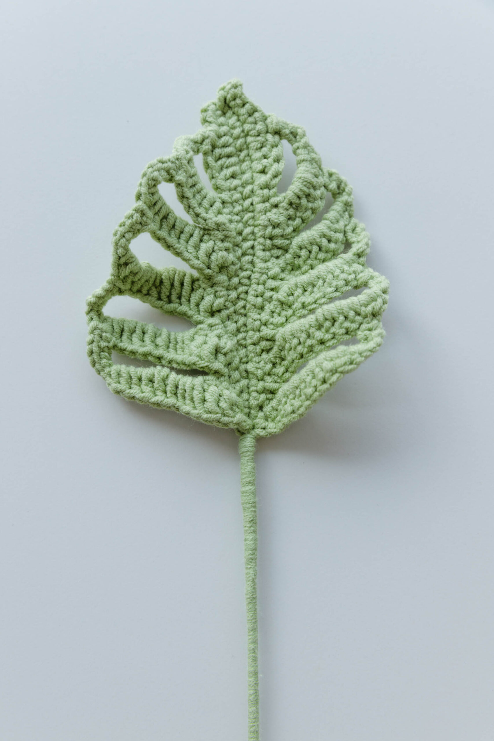 Crochet Leaf-Monstera Leaf