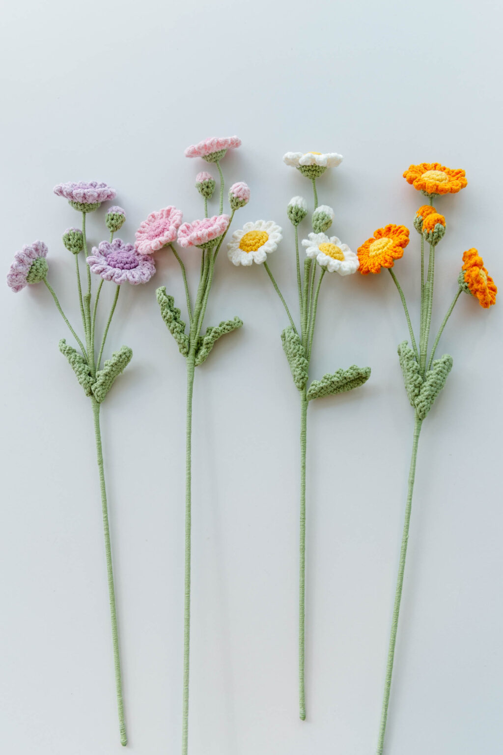 Crochet Flower-Small Daisy - Hookok