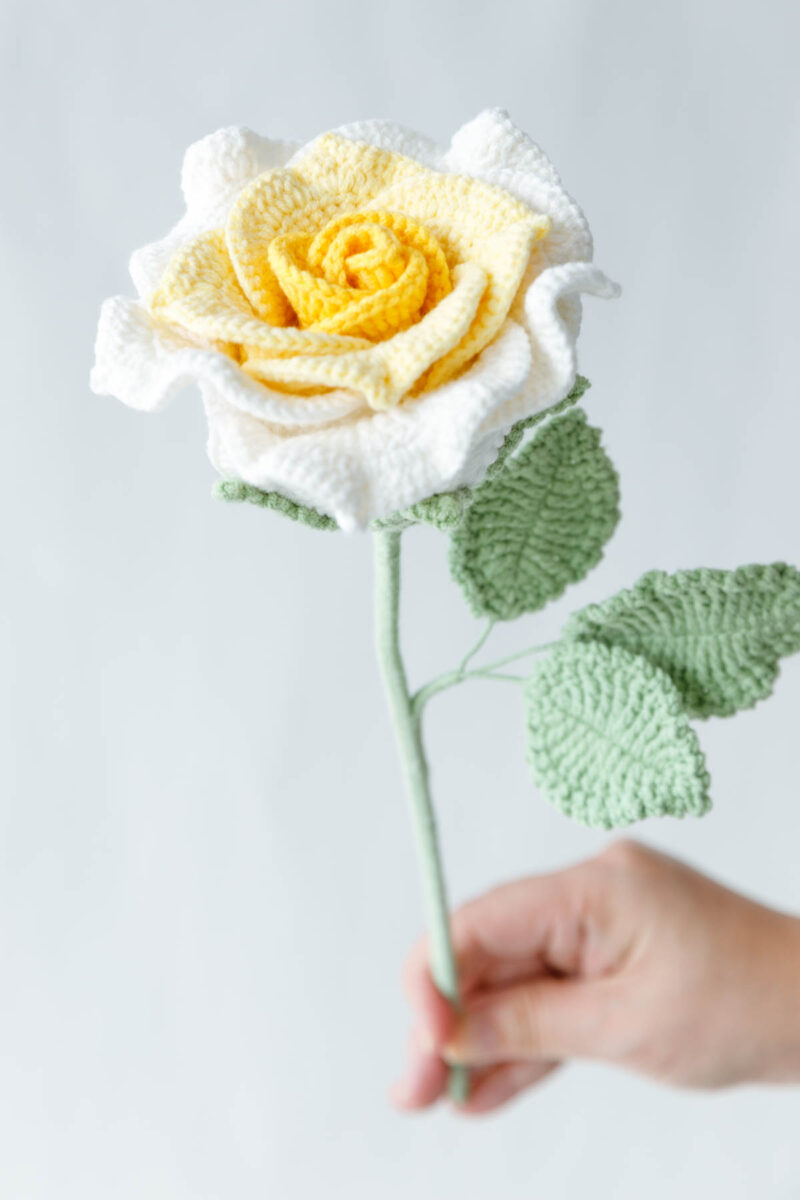 Crochet Big Thai Rose Pattern|hookok Crochet Big Thai Rose Pattern|hookok