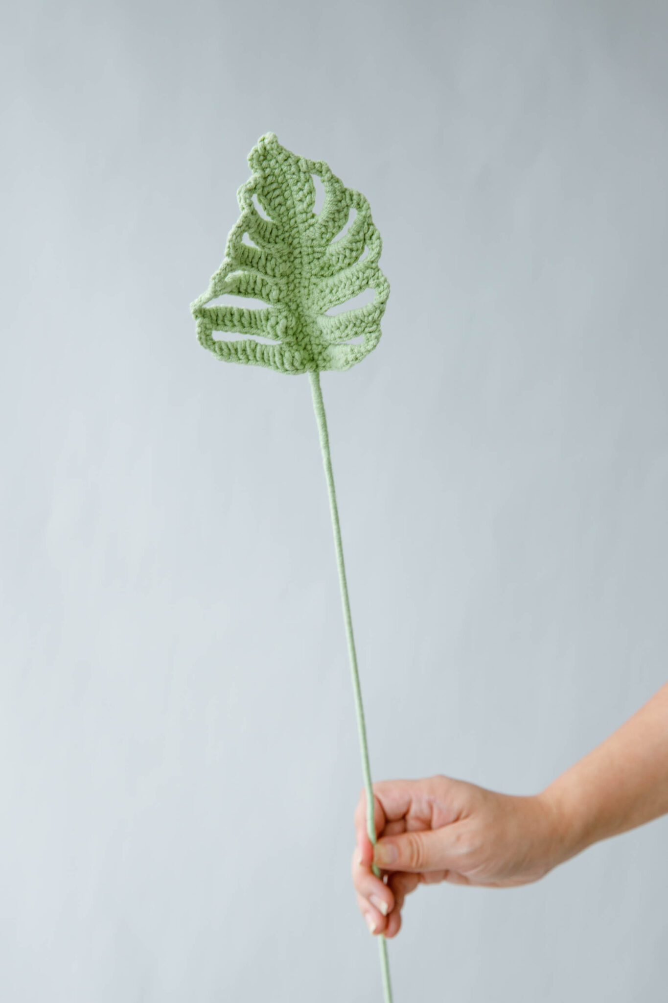 Crochet Leaf Monstera Leaf Hookok