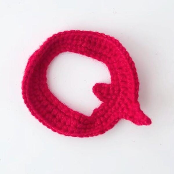 Crochet Letter Q Pattern Hookok