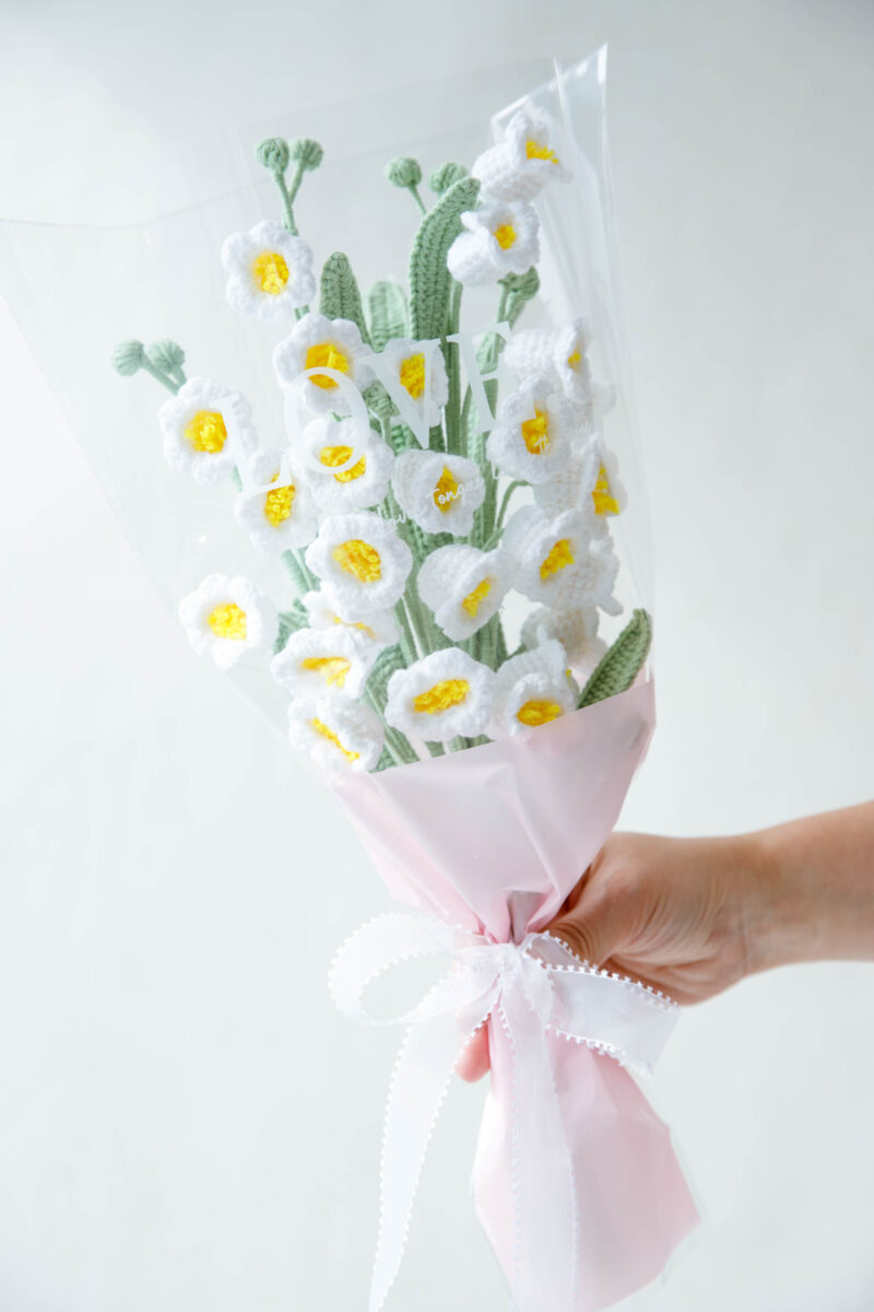 white lily of the valley bouquet|hookok white lily of the valley bouquet|hookok