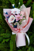 Poppy and Lily bouquet|hookok.com