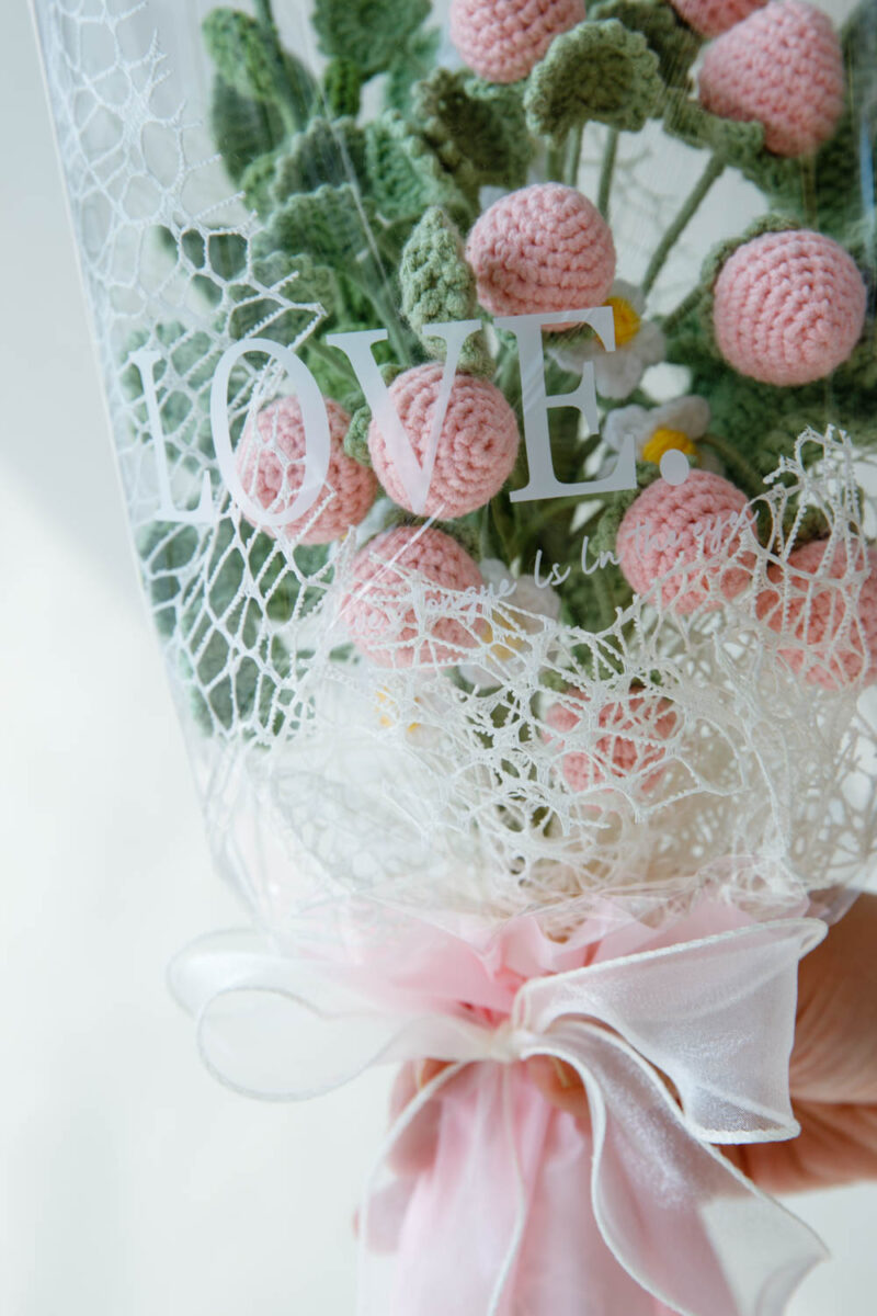 crochet strawberry bouquet|hookok.com crochet strawberry bouquet|hookok.com
