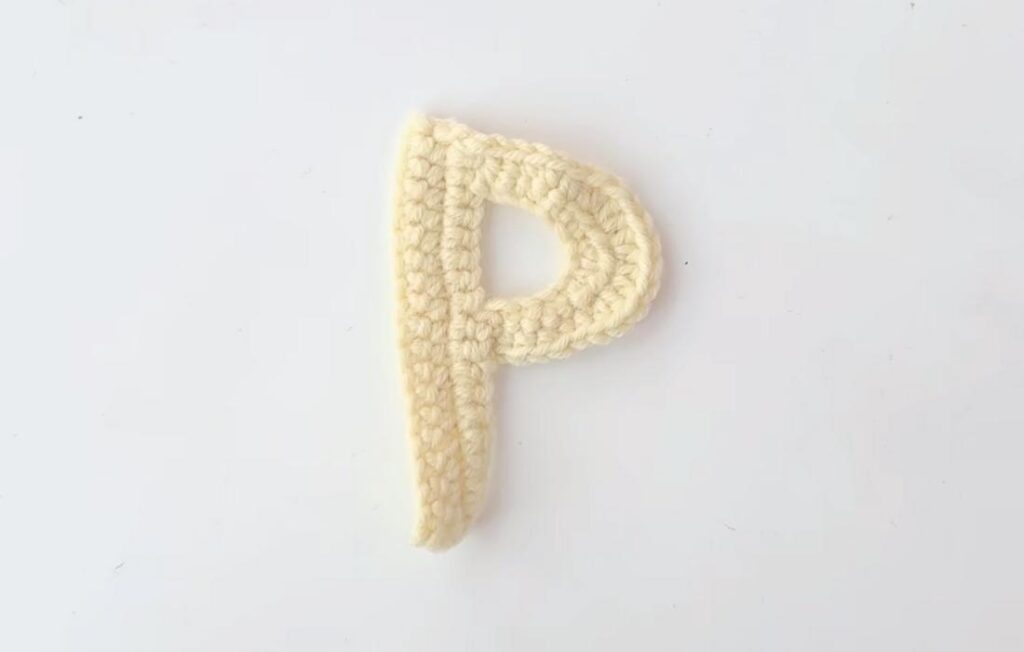 Crochet Letter R Pattern Hookok