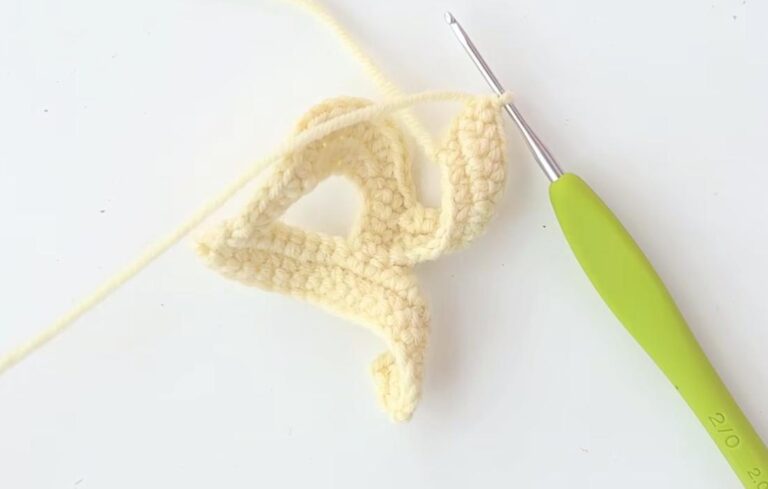 Crochet Letter R Pattern - Hookok