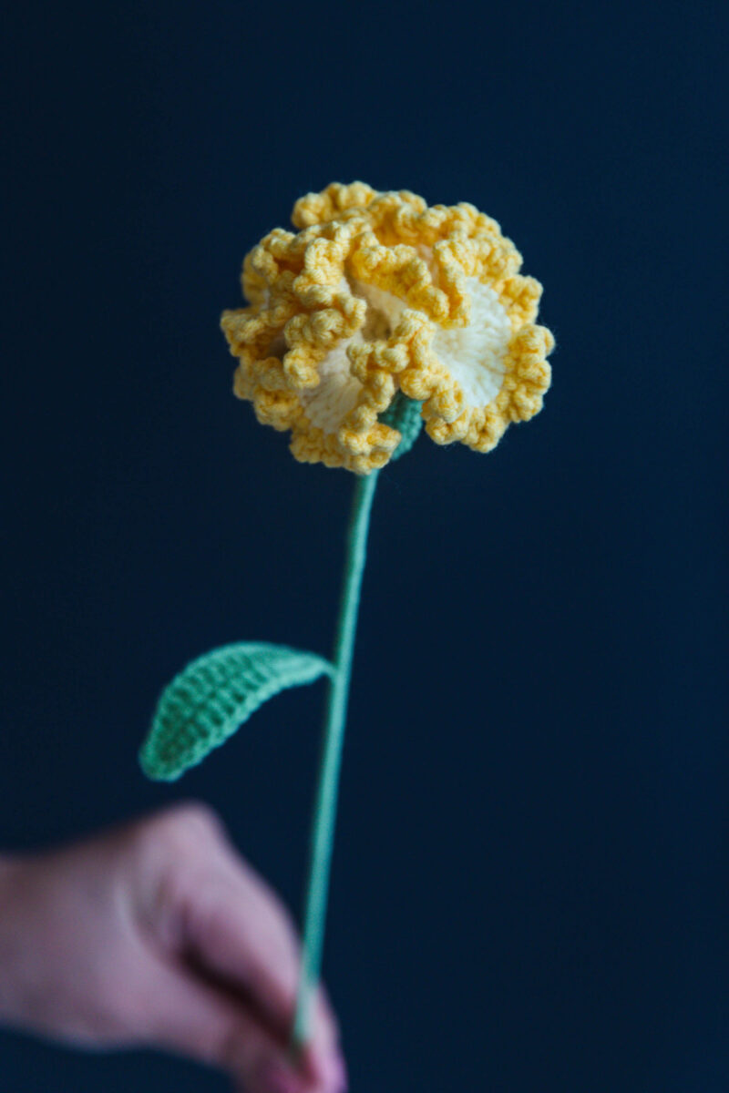 Crochet Carnation Flower Pattern|hookok Crochet Carnation Flower Pattern|hookok