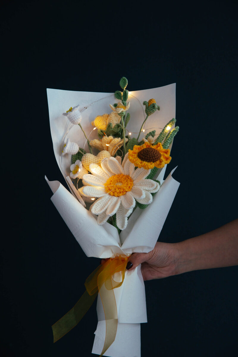 White gerbera bouquet|hookok White gerbera bouquet|hookok