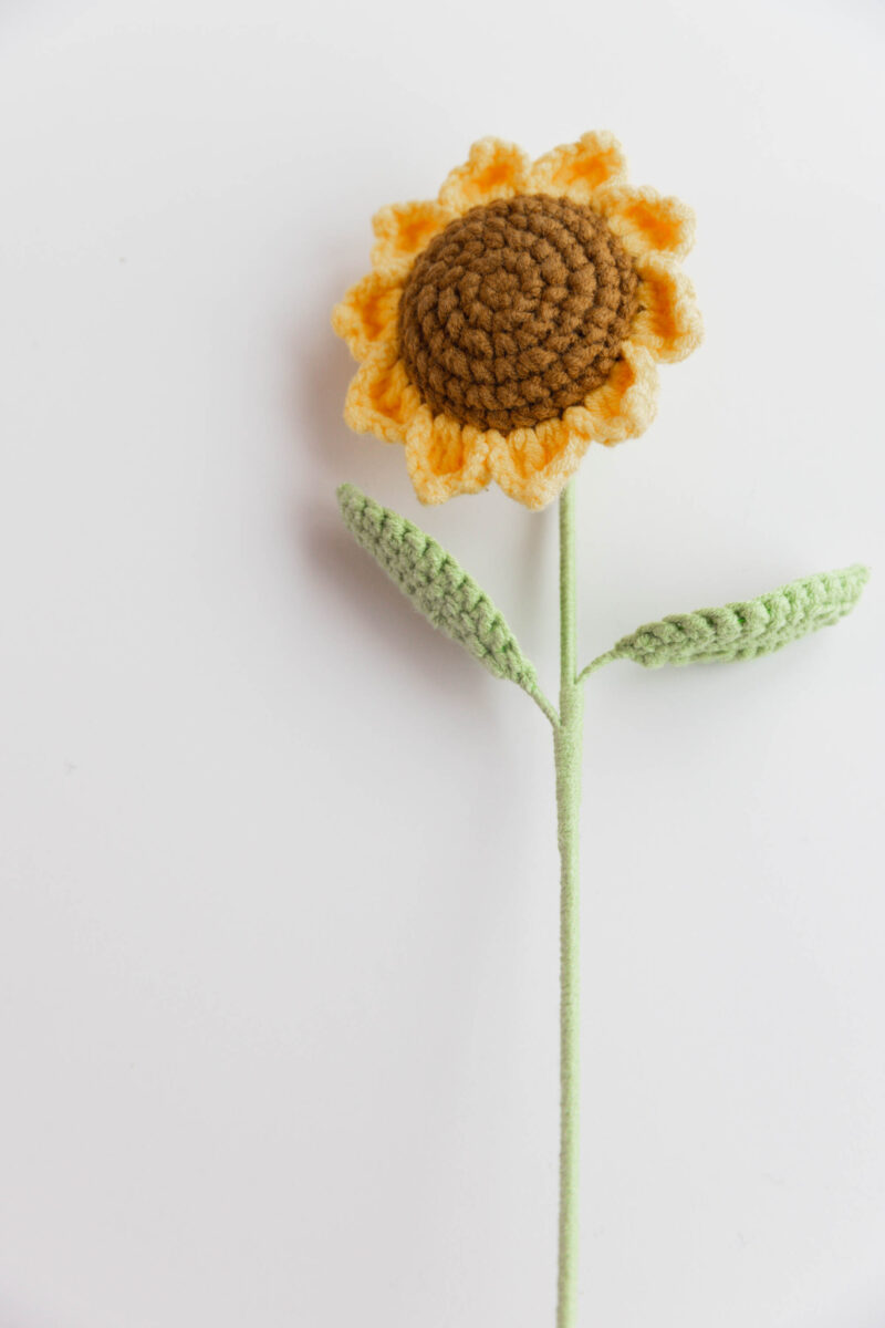 Crochet Easy Sunflower|HOOKOK Crochet Easy Sunflower|HOOKOK