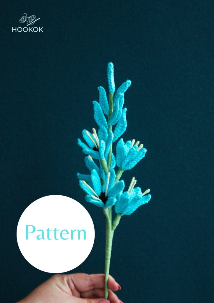 PDF Pattern- Crochet Ixia Viridiflora - Hookok