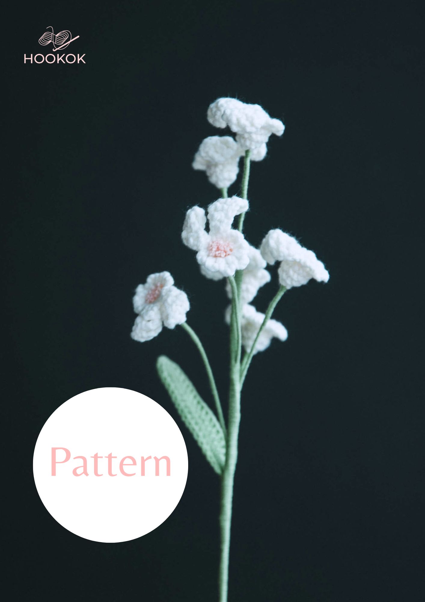 PDF Pattern- Crochet Rabbit Ears Flower - Hookok