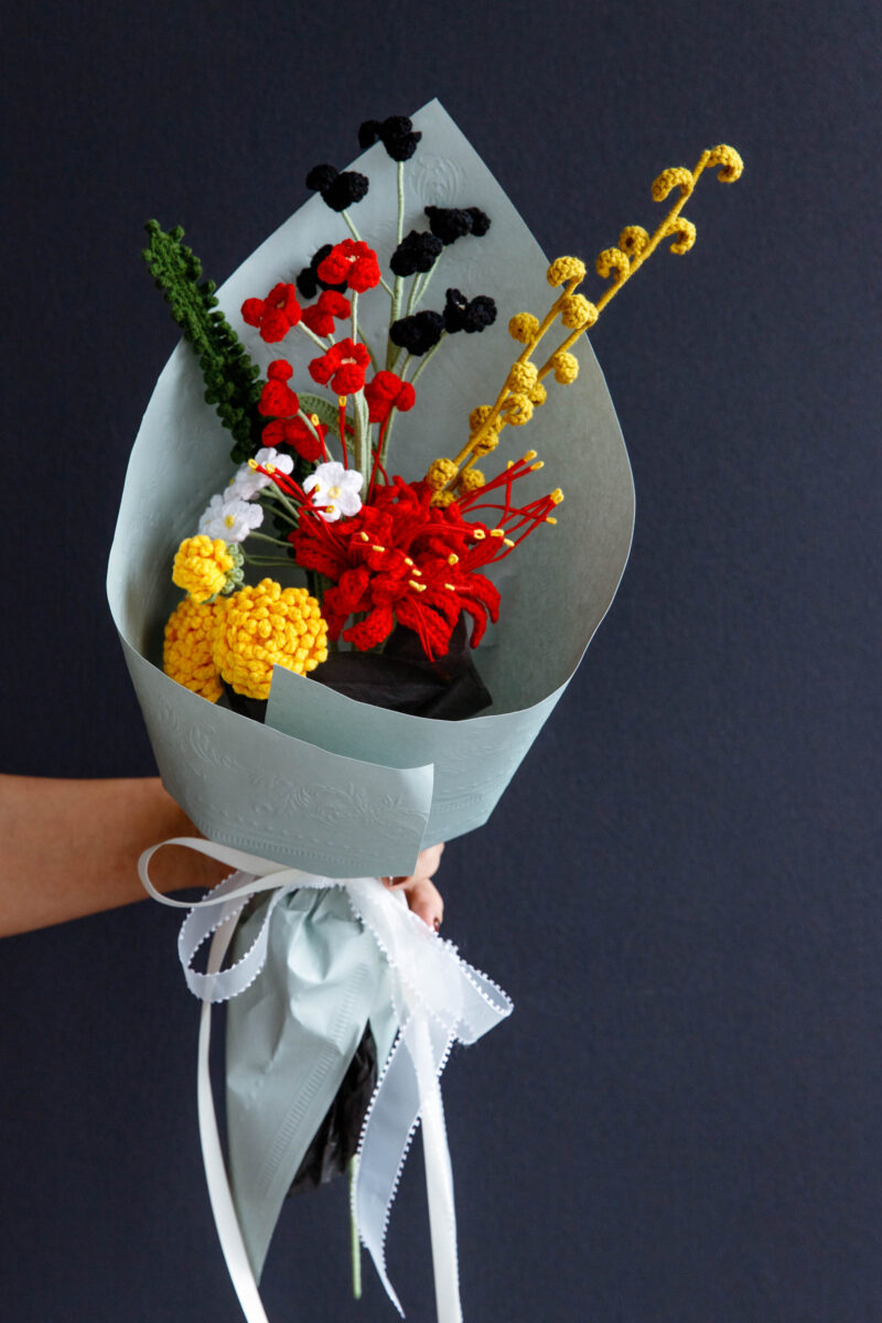 Crochet Spider Lily Bouquet Kit|hookok Crochet Spider Lily Bouquet Kit|hookok