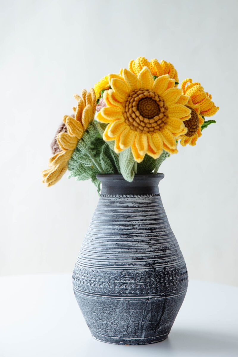Sunflower Bouquet With Vase|hookok Sunflower Bouquet With Vase|hookok