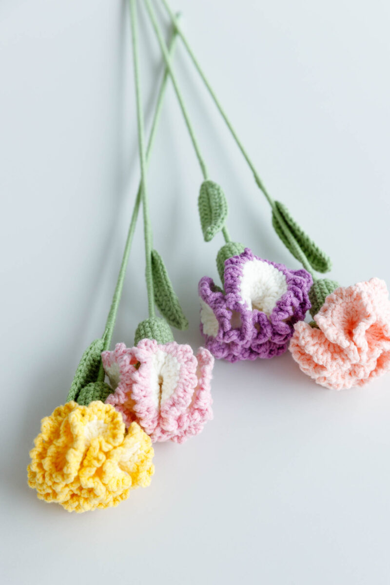 Crochet Carnation Flower|hookok Crochet Carnation Flower|hookok