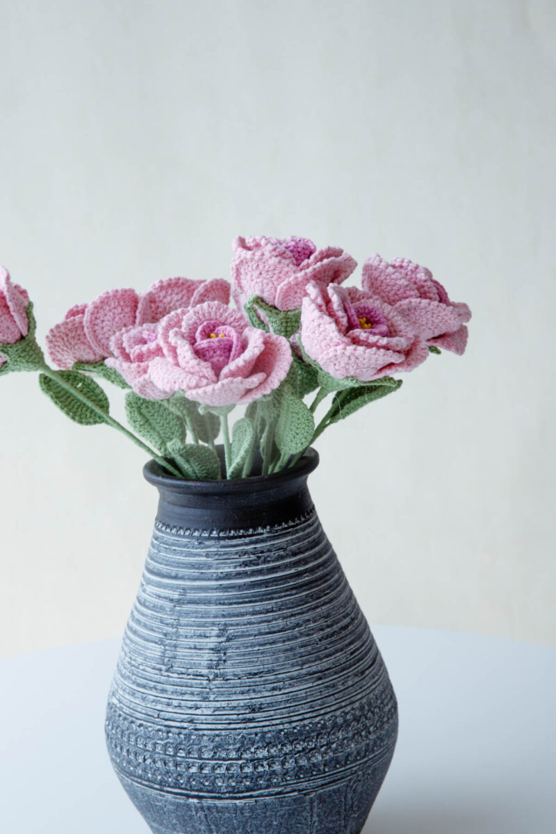 Crochet French Rose|HOOKOK Crochet French Rose|HOOKOK