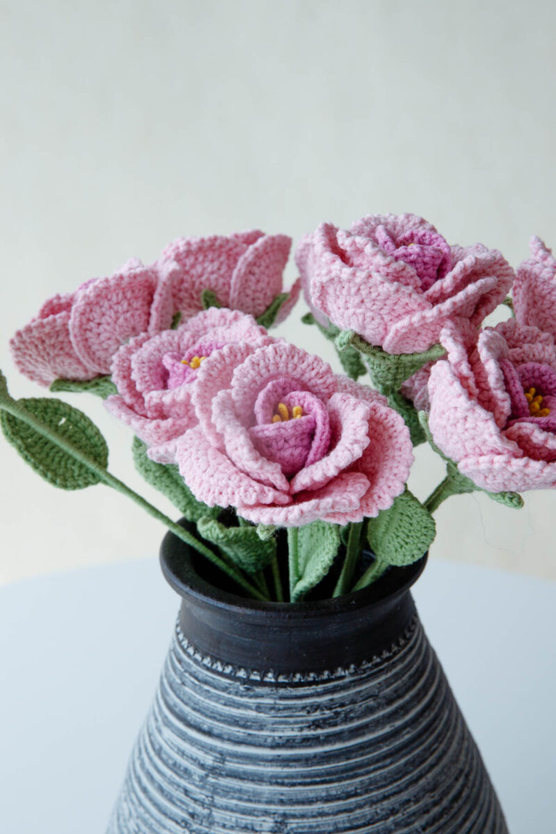 Crochet French Rose|HOOKOK Crochet French Rose|HOOKOK