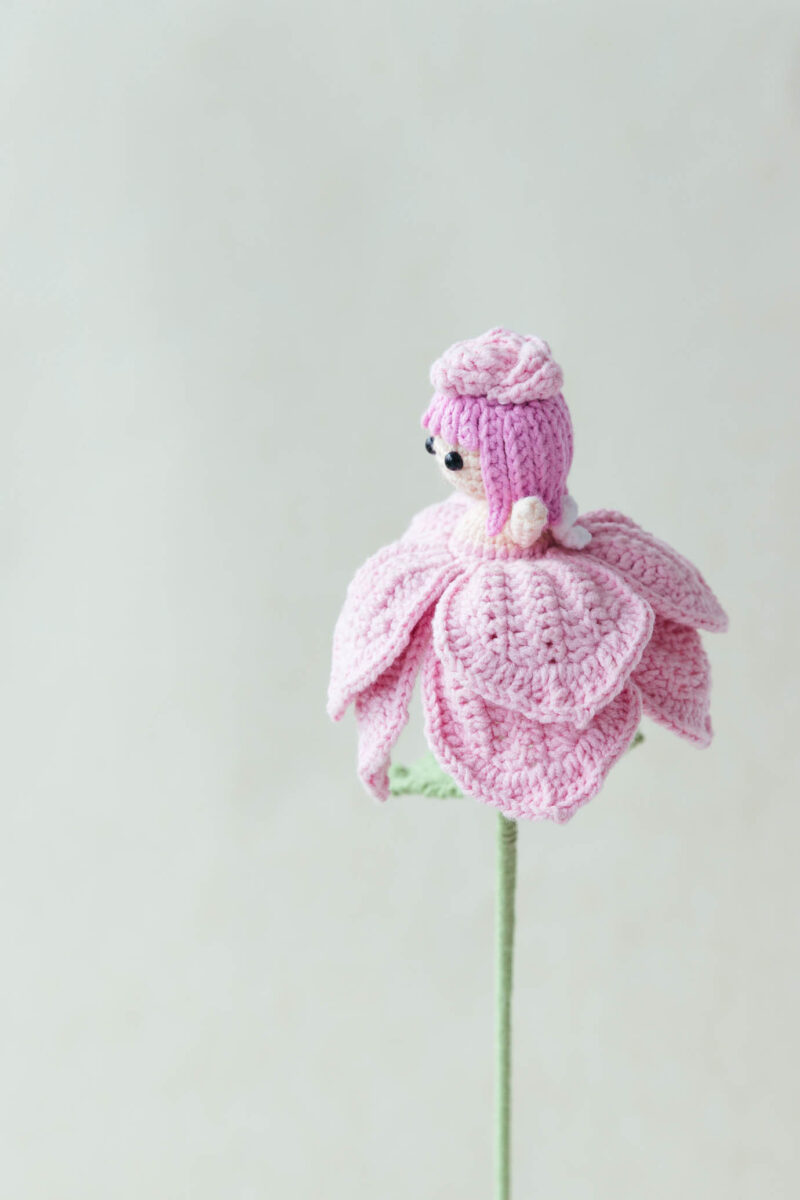 Crochet Rose Fairy|hookok Crochet Rose Fairy|hookok