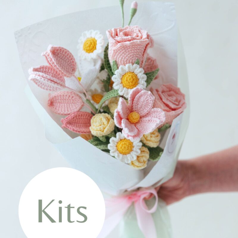 Rose and Golden Raintree Fruit Bouquet Kit|hookok