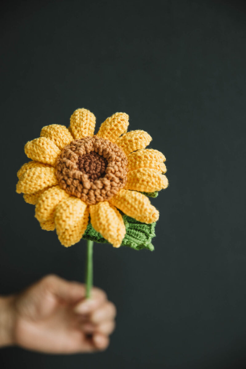 Crochet Afghan Stitch Sunflower Pattern|hookok Crochet Afghan Stitch Sunflower Pattern|hookok