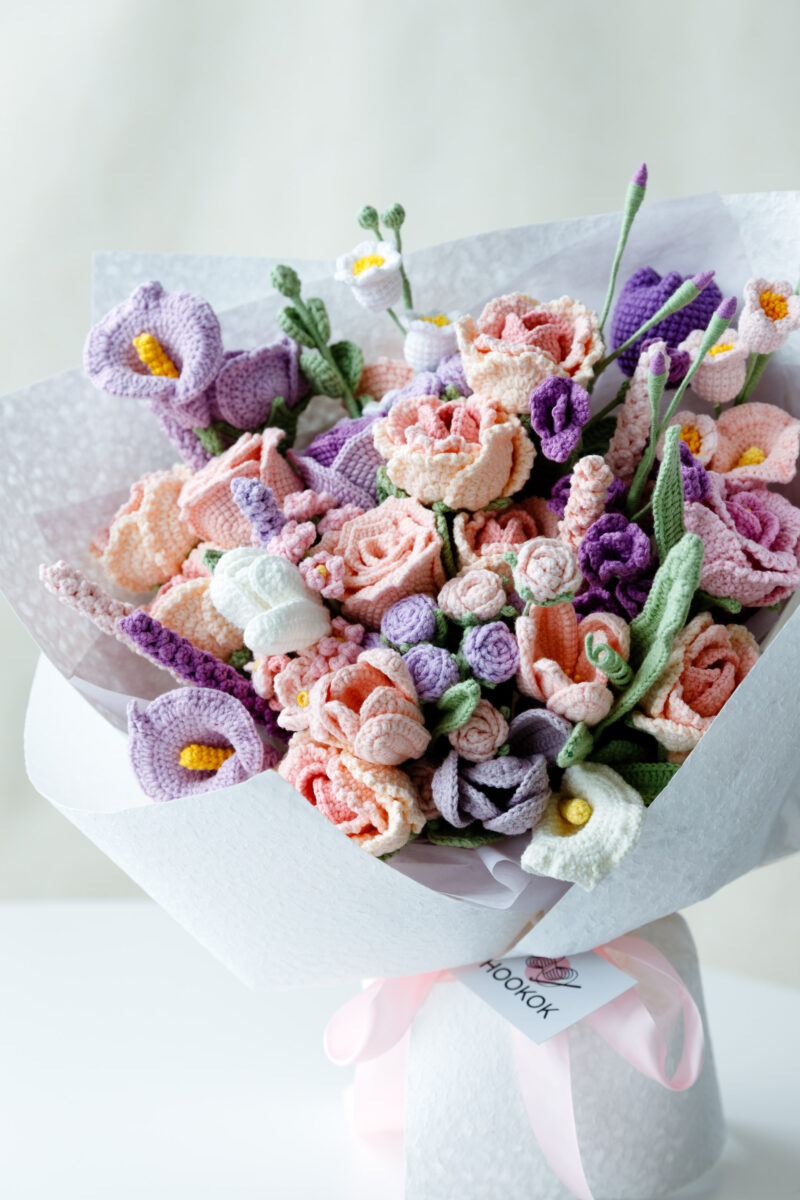 Crochet Large Bouquet (40 pieces)|hookok Crochet Large Bouquet (40 pieces)|hookok