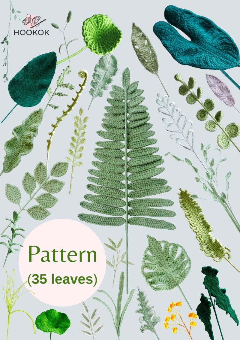 Leaf Patterns Collection-HOOKOK Leaf Patterns Collection-HOOKOK
