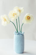 Crochet Vase - Style 3-hookok