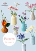 7 Crochet Vase Pattern Collection -hookok