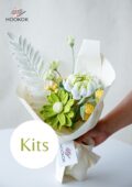 Lavender Daisy Flower Bouquet Kit|hookok