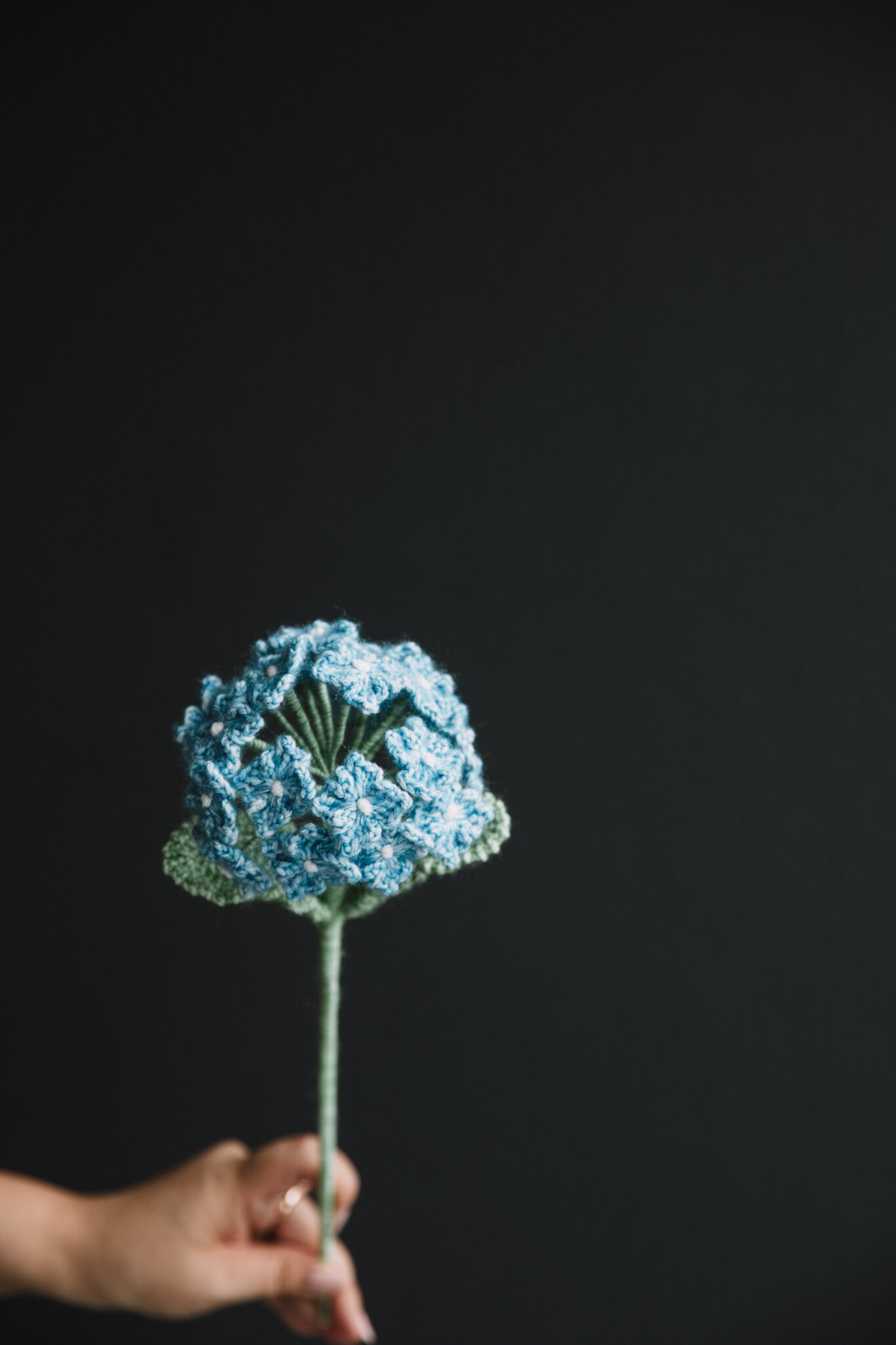 PDF Pattern- Crochet Hydrangea - Hookok